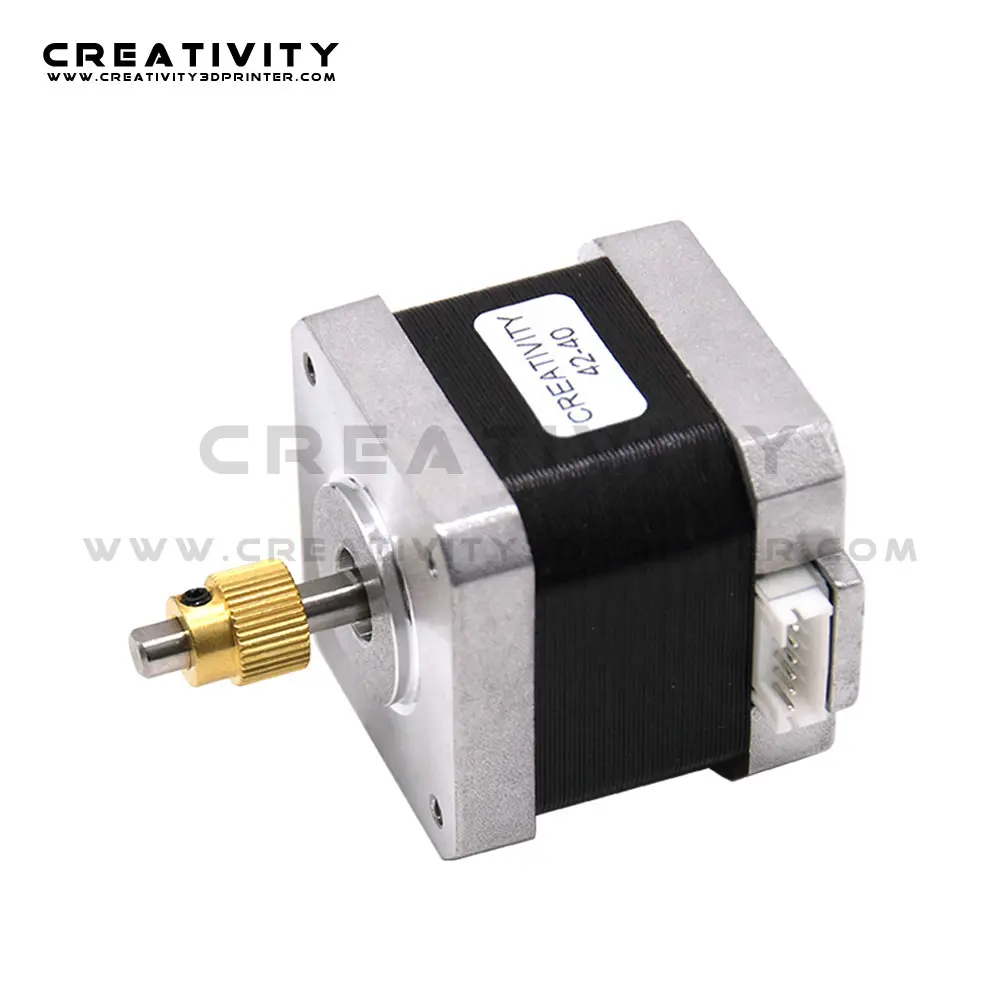 1pc 3d printer parts stepper motor 42 40 kit extrusion wheel brass gear for e axis ender 3 b cr 6 se cr 6 max cr 10v2 free global shipping
