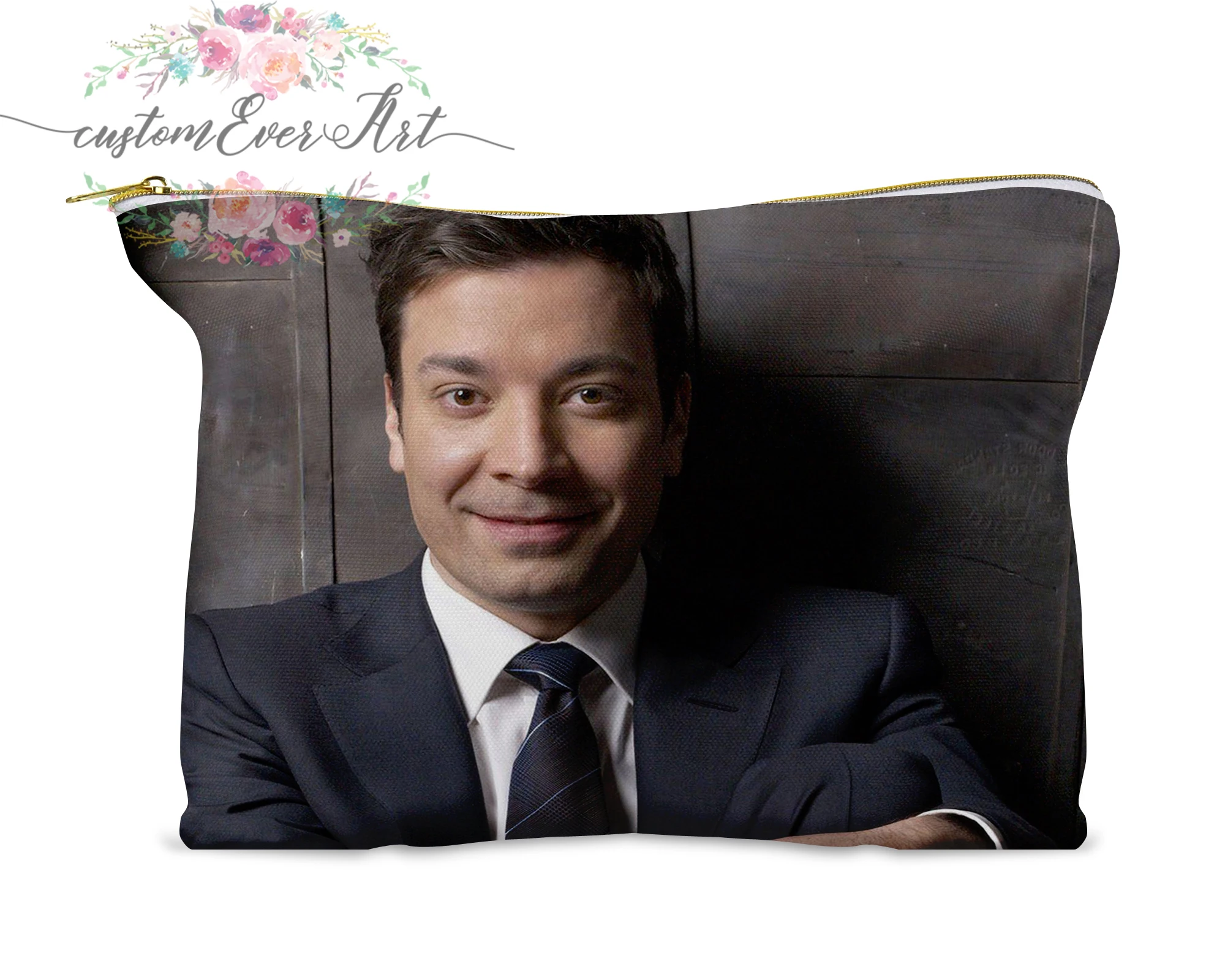 Косметичка Jimmy Fallon персонализированная маленькая косметичка забавный