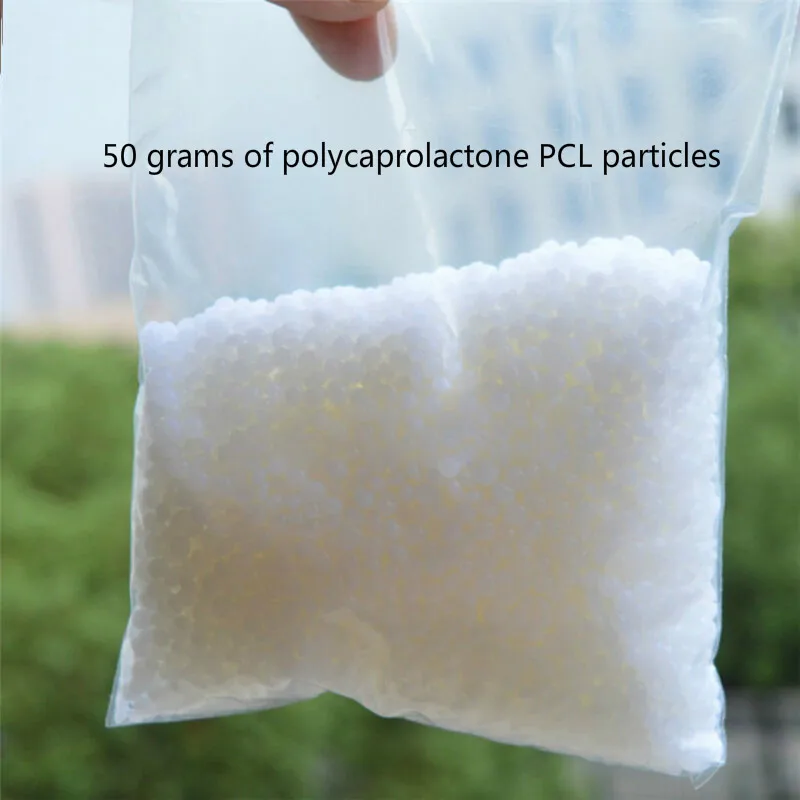 

50g/100g Polymorph PCL Thermoplastic Friendly Plastic For Handmade DIY Ceramics Tools Polycaprolactone Polymorph Pellet