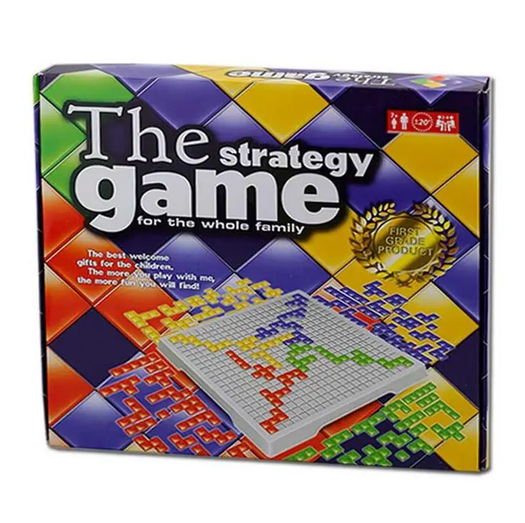 Blokus настольная игра игры квадраты английская версия 4 игрока набор семейные |
