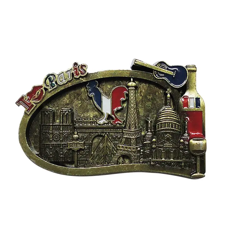 3D французская Парижская башня магнит на холодильник известная модель здания