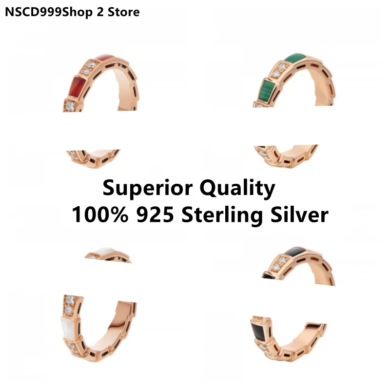 

2021 New TF 100%925 Sterling Silver Jakotsu Ring Men and Women BV Fine Jewelry Party Wedding Christmas Gifts Interval Diamond