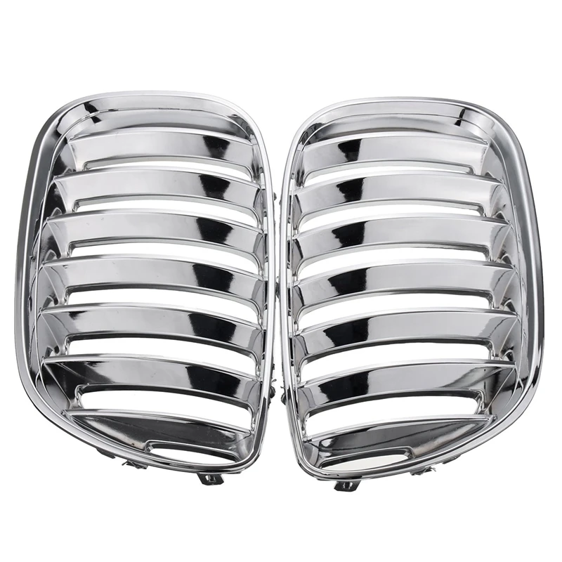 Автомобиль Хром передний Впускной почек Решетки Решетка для BMW E53 X5 2000 2001 2002