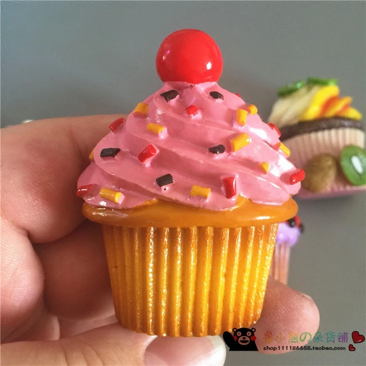 Домашний декор фигурки миниатюрные ремесла имитация мороженого холодильника