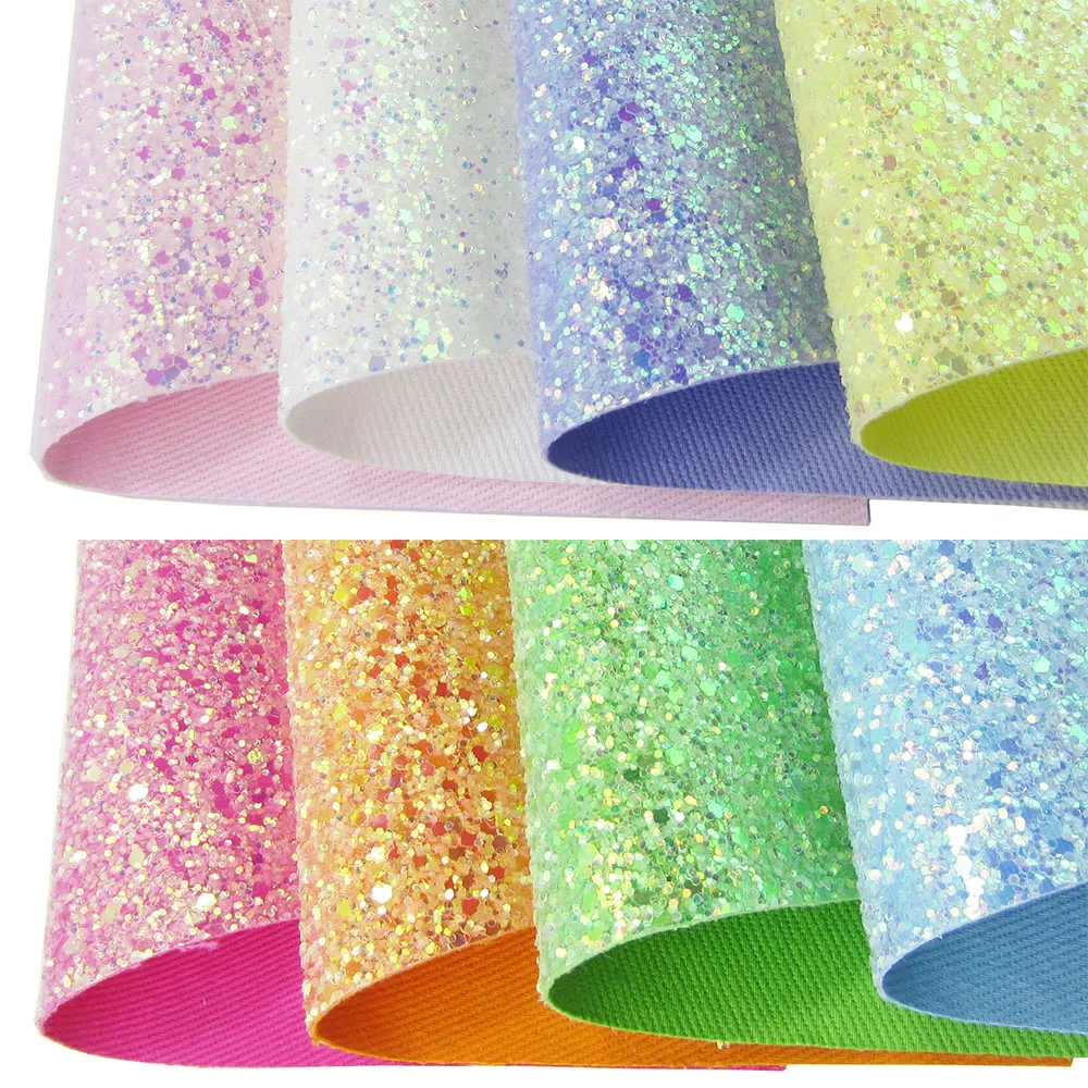 Лист A4 30x21 см шестигранная простая объемная блестящая ткань кожа для обуви бантов