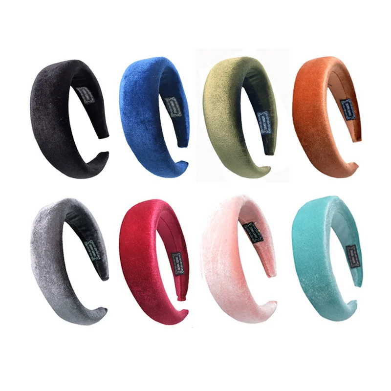 Thick Sponge Velvet Hairbands Headbands For Women Girls Head Bands Hairband Hair Hoop Sweet |