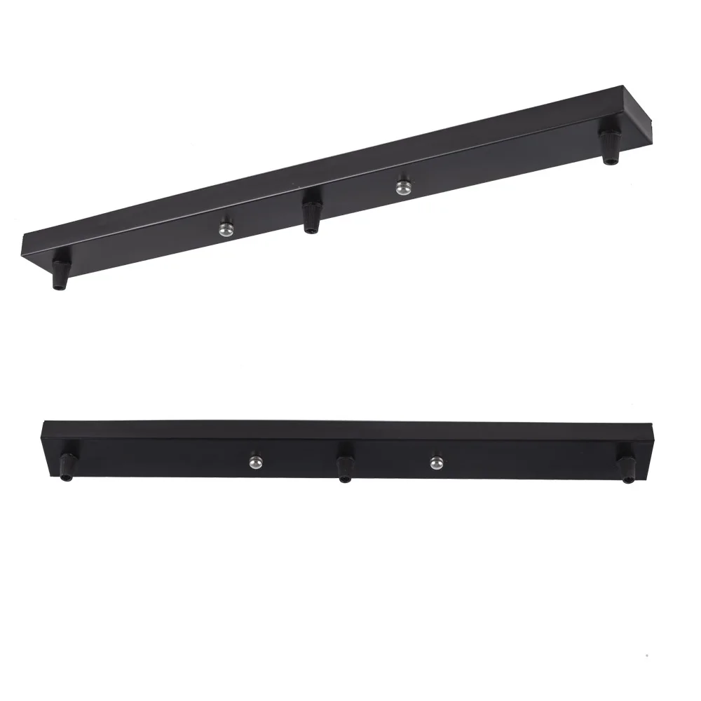 3 головки Потолочный подвесной светильник аксессуары для крепления Длинная