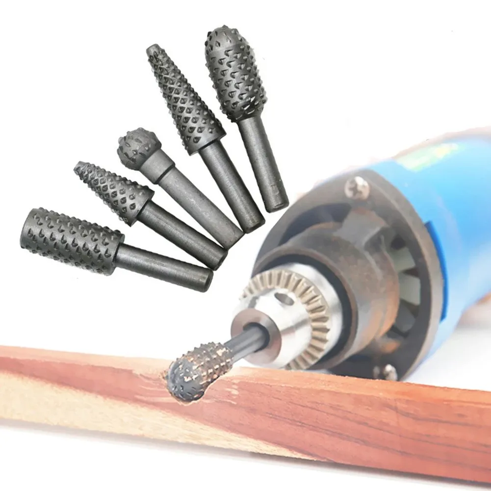 

10Pcs Wood Working Cutter Drill Bits Rotary Bits Rasp For Wood Grinding Carving For Home DIY And General Building