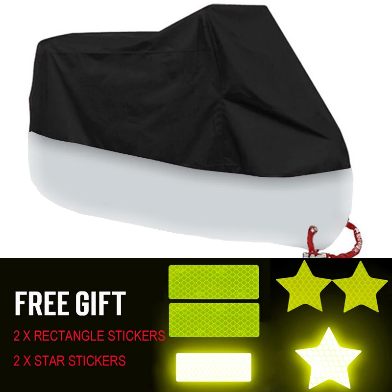 

Motorcycle Rain Cover Anti-UV Dust Proof rain Coat Motor Bike Scooter Protector Covering Rain Cover