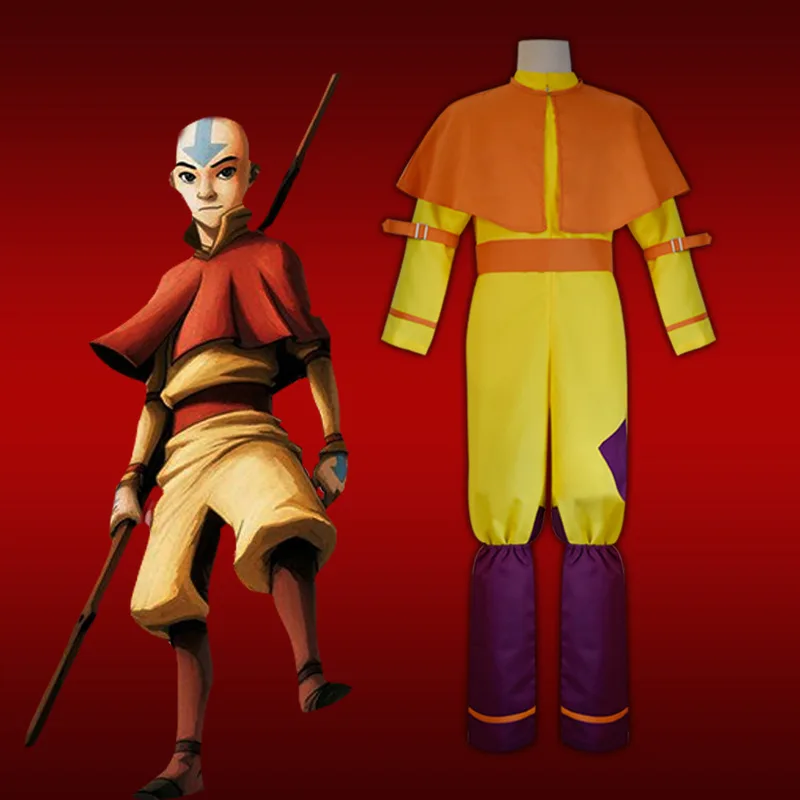 Аватар Легенда О Корре Аватар: Об Аанге Аанг Косплэй костюм для вечерние костюмы
