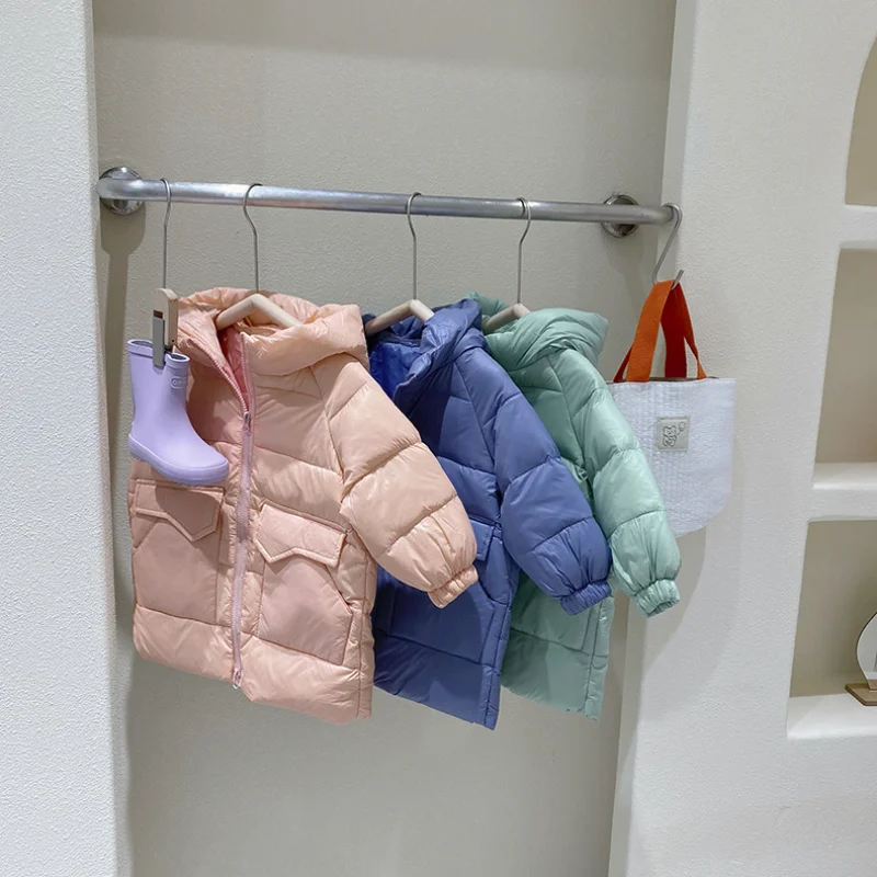 

Children's down jacket mid-length down jacket baby jacket toddler girl winter coat kids clothes girls