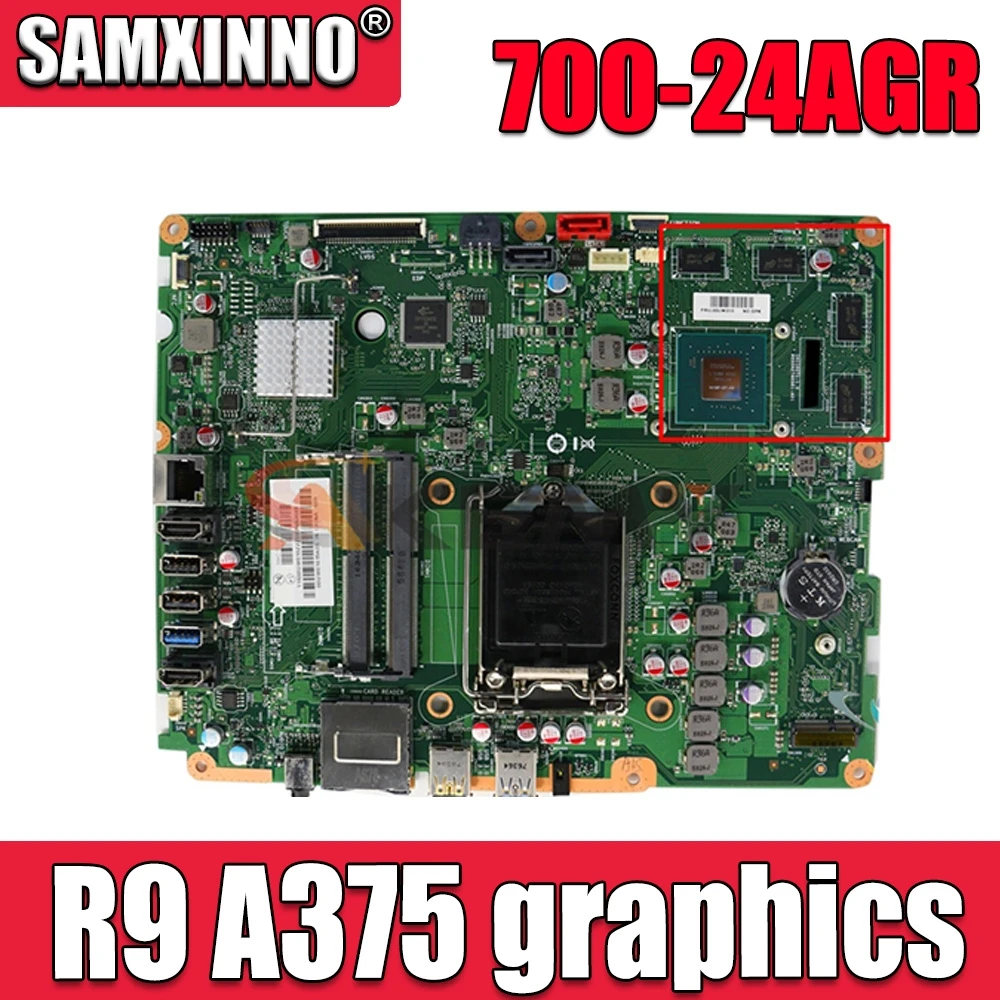 

Akemy 00UW021 6050A2742401 A01 For Lenovo IdeaCentre AIO 700-24AGR PC Motherboard Radeon R9 A375 graphics