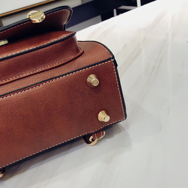 MARFUNY Little Bee винтажный женский рюкзак из искусственной кожи простой в