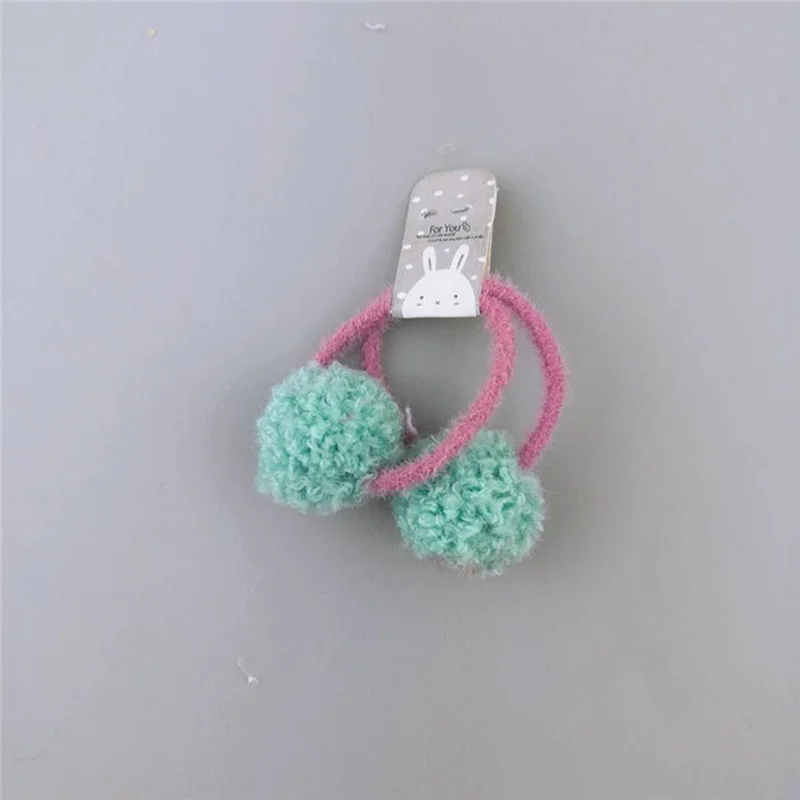 Эластичные резинки для волос карамельного цвета в Корейском стиле 2 шт. милые