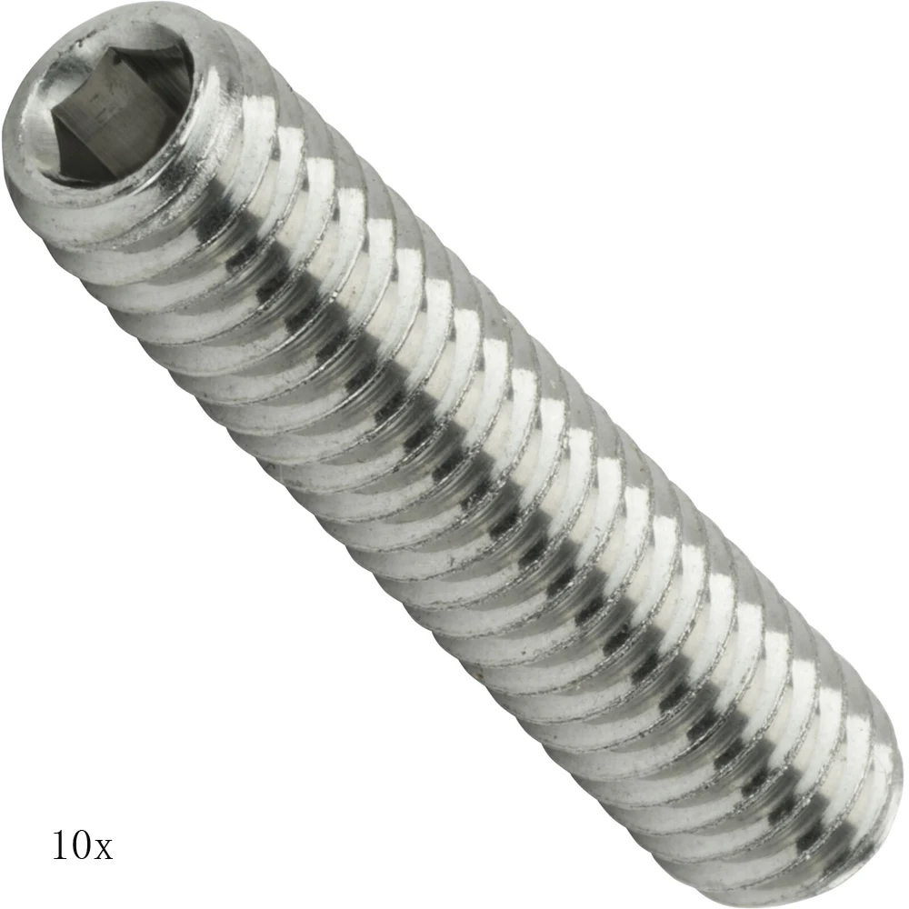 

New 1/4-20 x 1-1/2" Socket Set Screws Allen Drive Cup Point Stainless Steel Qty 10