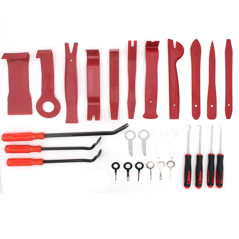 Car Disassembly Tool Set Interior Door Clip Panel Trim Dashboard Removal DVD Hand Kit |