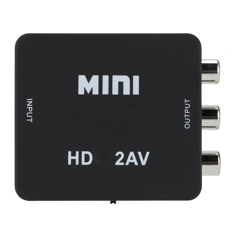 

Композитный адаптер HDMI-совместимый с AV 1080P HDMI-совместимый с RCA аудио видео CVBS AV адаптер конвертер для HD TV