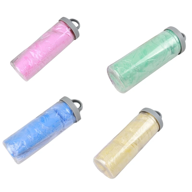 

Новинка 2021, впитывающее полотенце для собак с мультяшным рисунком, мягкое и легкое, с контейнером для хранения