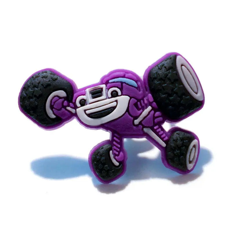 9 шт./компл. High Monster Truck RC гоночный автомобиль ПВХ обуви большой цветок обуви прелести, аксессуары для украшения, пригодный Mercedes Benz E полосы Браслеты с рисунком «крокодил» JIBZ обуви пряжки украшения