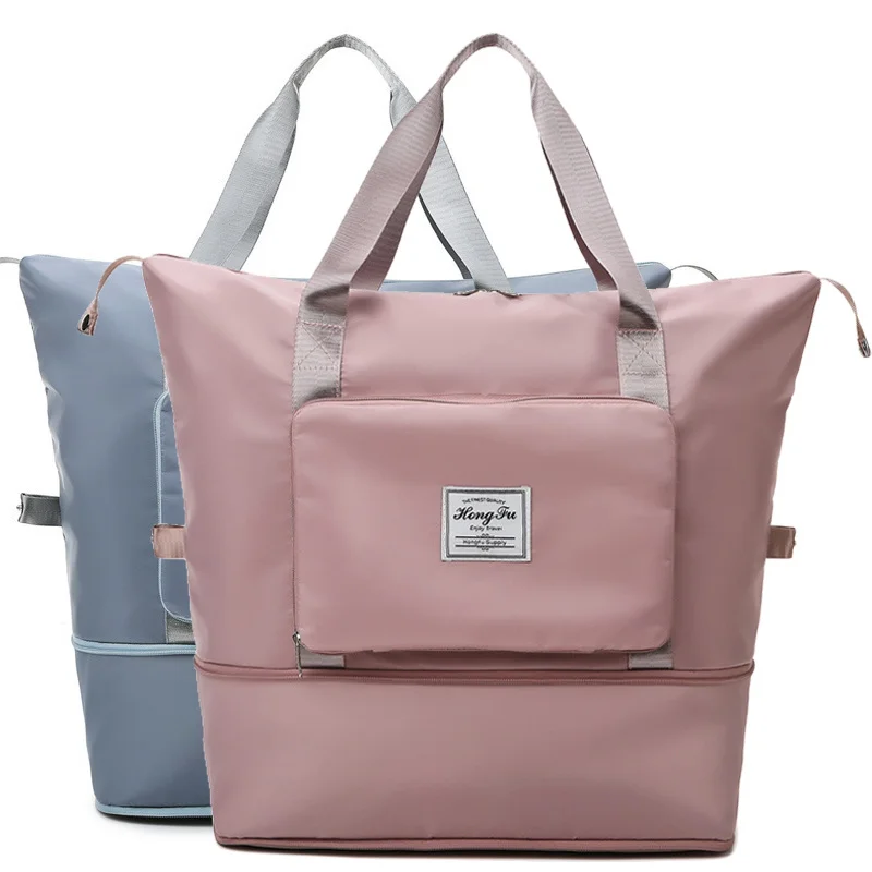 

Складная вместительная сумка для хранения, дорожные сумки, тоут, чемодан для ручной клади, водонепроницаемые дамские сумочки на ремне