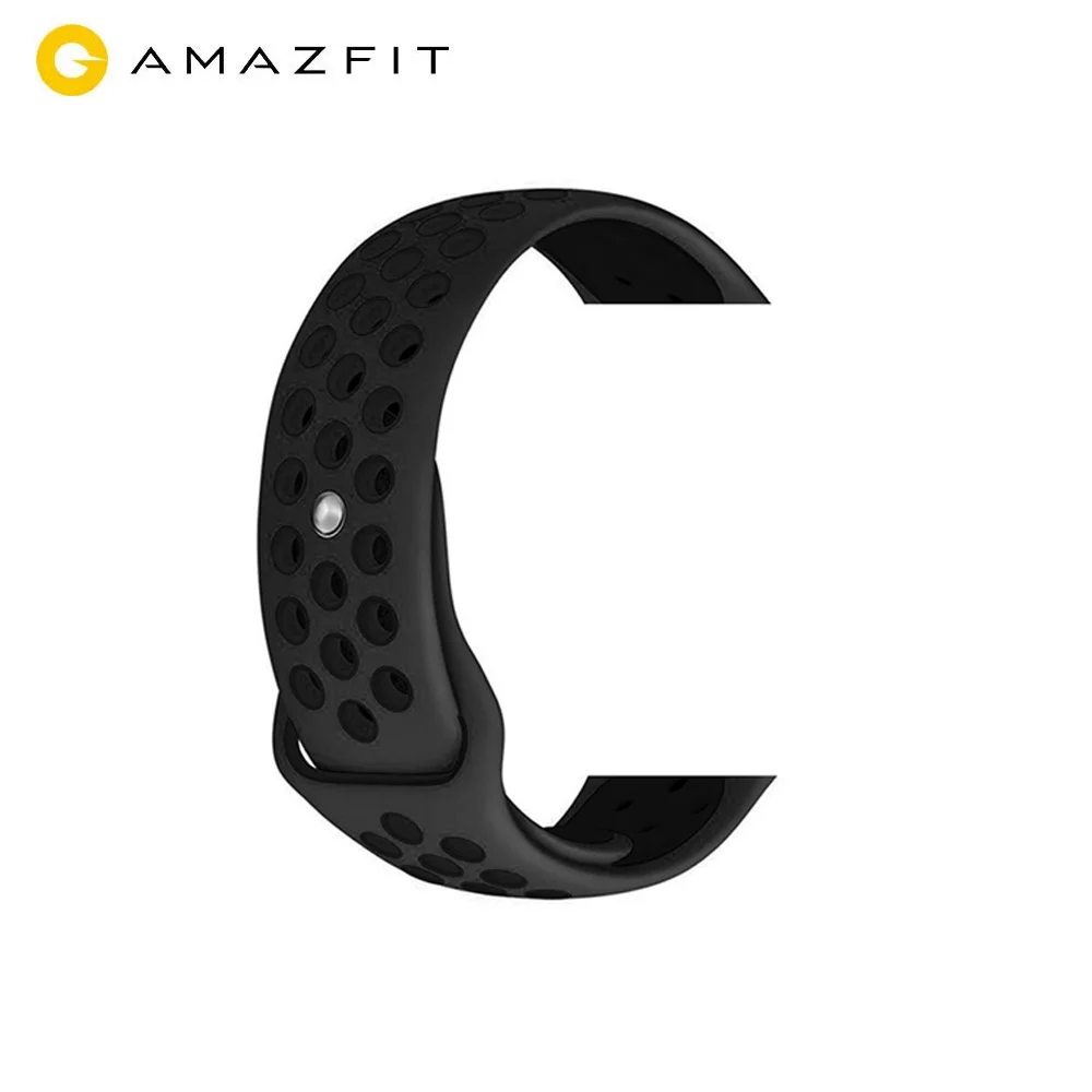Силиконовый ремешок bip для часов Amazfit 20 мм Bip BIT Lite молодежные Смарт часы браслет на