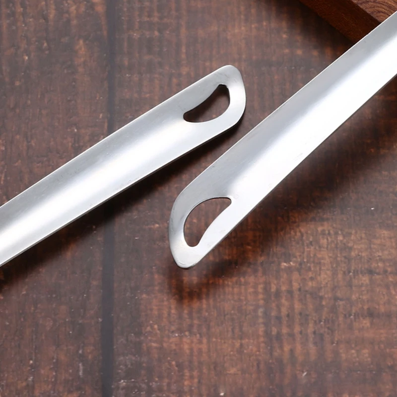 

Stainless Steel Soup Spoon Long Handle Soup Fat Oil Separator Ladle Hot Pot Oil Filter Skimmer Spoon Kitchen Dinner Tableware