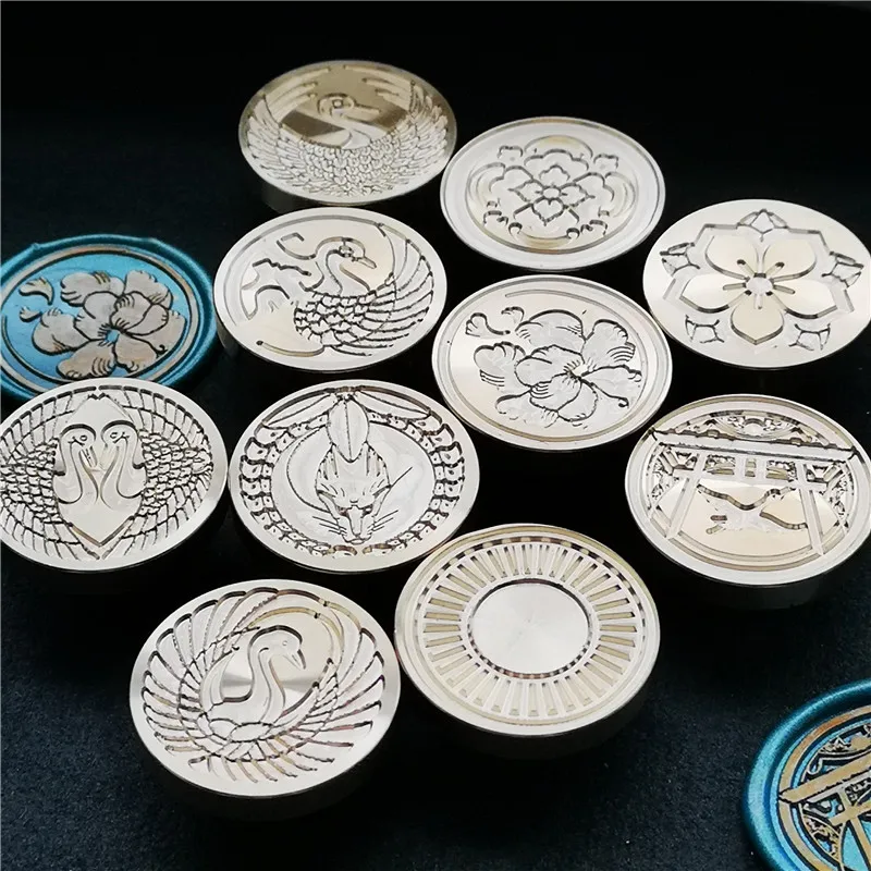 Япония toukenranbu головка штемпеля 54 логотип DIY старинная печать в стиле ретро