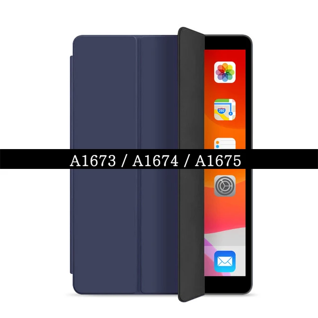 For iPad Pro 9.7 Stand Flip Case for Apple iPad Pro 9.7 A1673 A1674 A1675 9.7' LTE WIFI PU Leather Magnetic Case Auto Wake/Sleep Smart Cover - Цвет: For iPad Pro 9.7