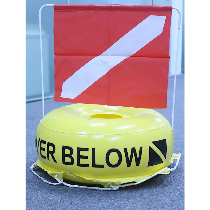 

TSMC PVC Free diving float Buoy Inflatable Safe Float for Scuba Diving Spearfishing Snorkeling Water Sport Swim drop ship