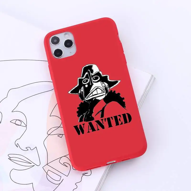 

One Piece Luffy Japanese Manga Phone Case Candy Color for iPhone 6 7 8 11 12 s mini pro X XS XR MAX Plus