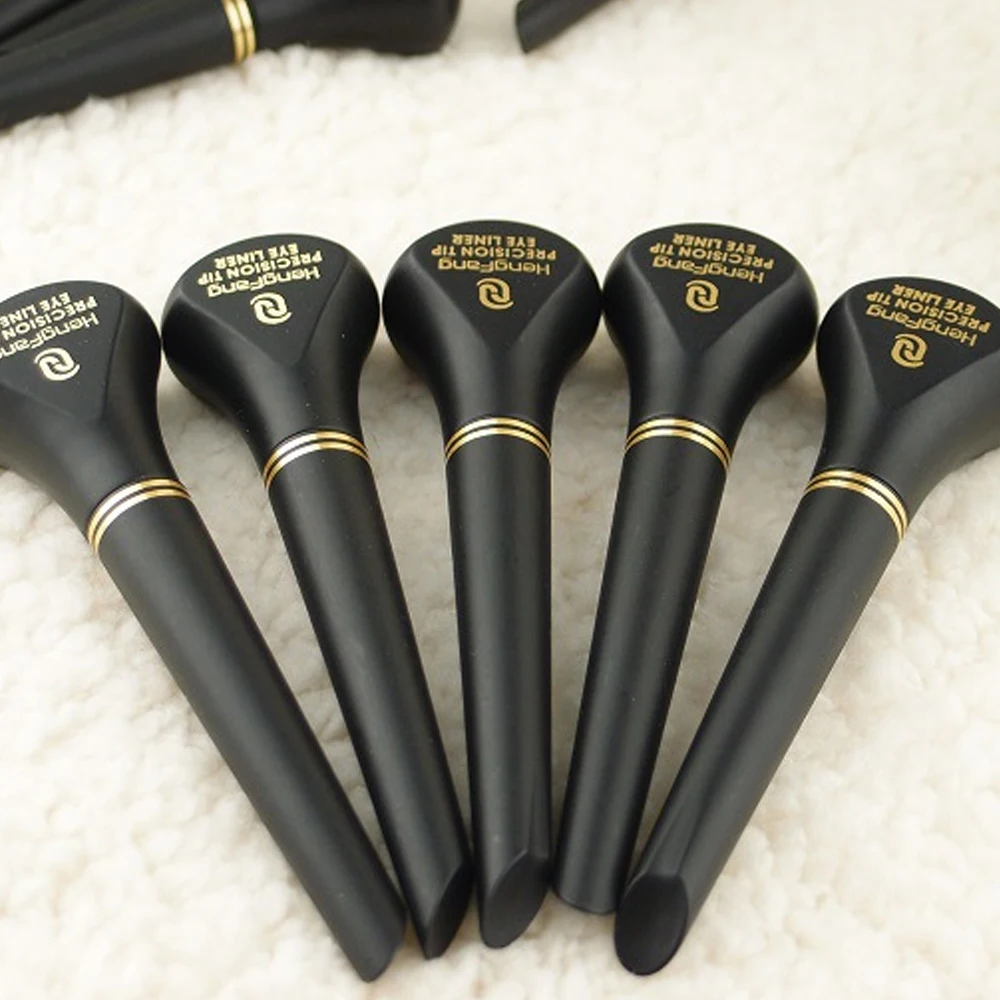 Профессиональная подводка для глаз макияж черная жидкая карандаш уход за