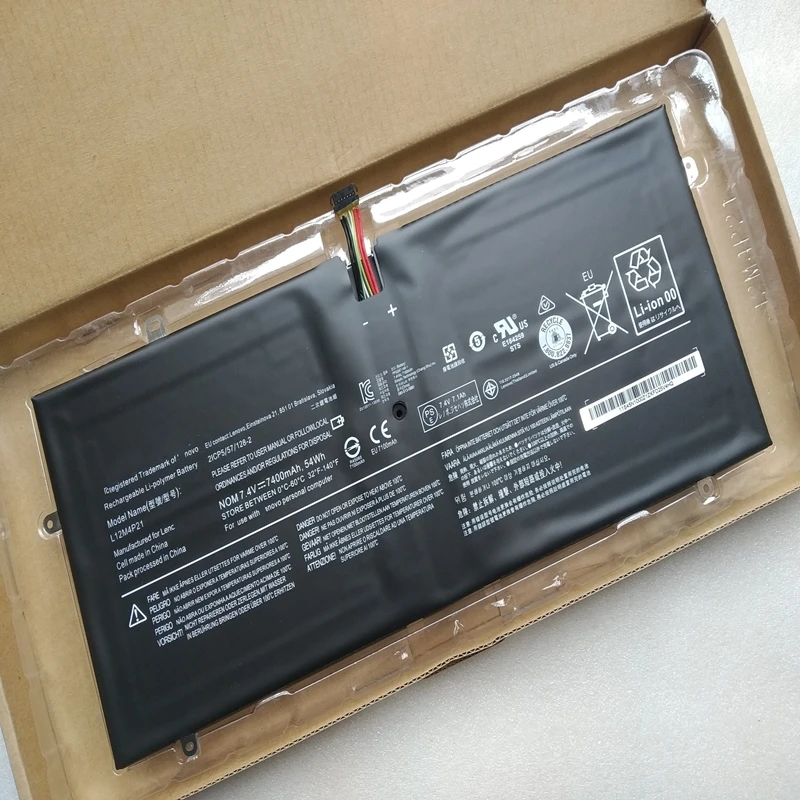 

Оригинальный аккумулятор для ноутбука L13S4P21, L12M4P21, 7,4 В, для Lenovo IdeaPad Yoga 2 Pro, 13,3 дюйма, 20266 дюйма, Y50-70AS-ISE