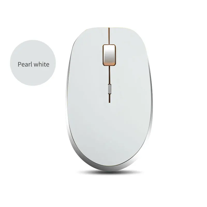 Беспроводная Бесшумная оптическая мышь Bts 2 4G с usb-приемником эргономичная