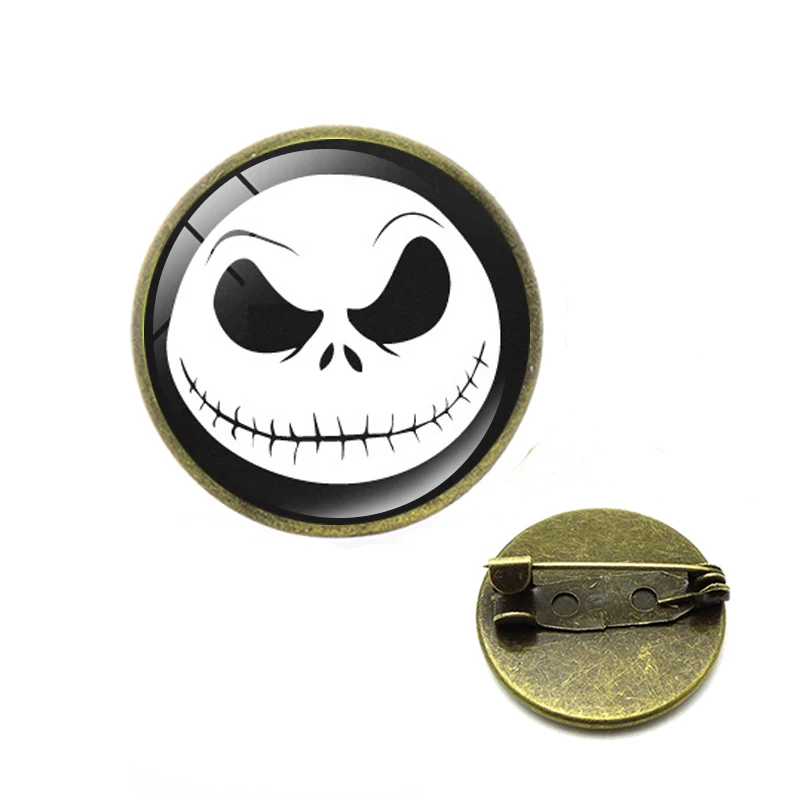 Кошмар перед рождественские броши Джек Скеллингтон шпильки бижутерия со