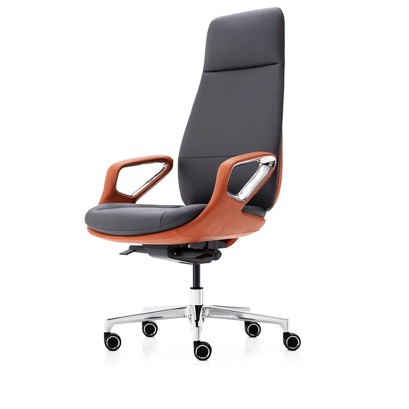 

High Quality Boss Office Silla Gamer Poltrona Chair Can Lie Wheel Synthetic Leather With Footrest Ergonomics Office Furniture