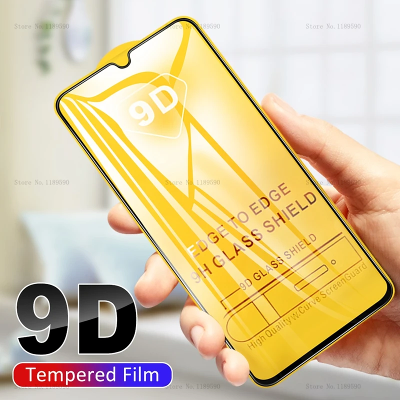 Закаленное стекло 9D для Samsung Galaxy A50/A40/A30/A60/A80/A90 Защитное A50/70/30/M10/M20/M30|Защитные