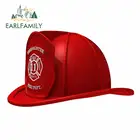 EARLFAMILY 13 см для шлема пожарный автомобильный бампер наклейка окна автомобильные аксессуары Аниме Водонепроницаемый украшение от солнца