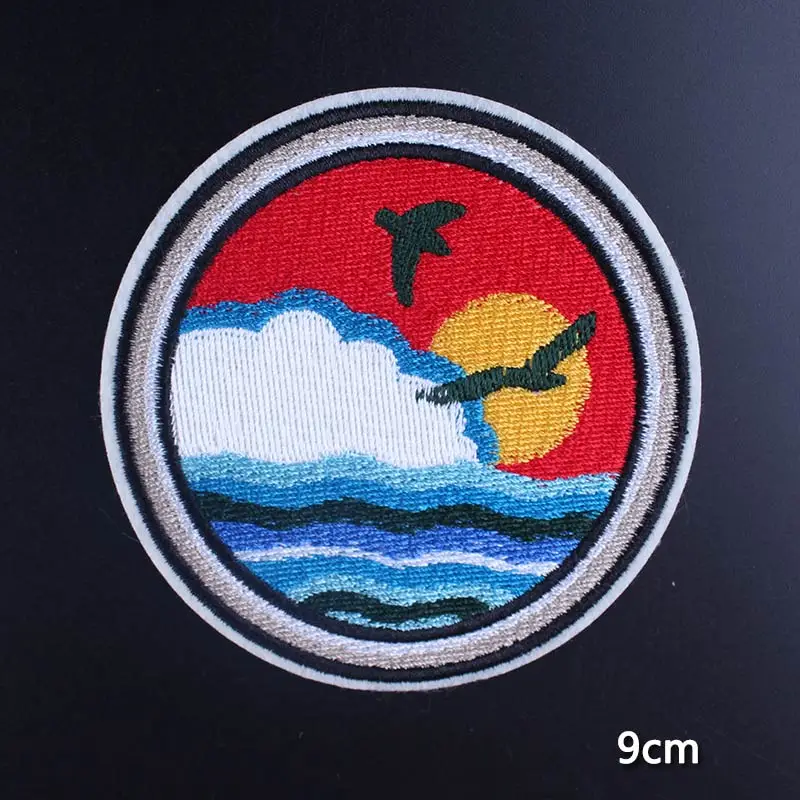 3P-PE2143CT Pulaqi фиксатор металлическая нашивка патчи термо-Стикеры для одежды на одежде шляпа DIY полоски наклейки для аппликаций куртка одежда Декор H - Цвет: 3P-PE2143CT