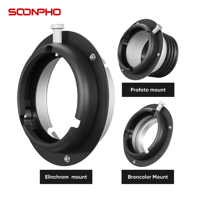 Elinchrom Mount To Bowens Profoto To Bowens кольцо крепления Adapter для софтбокса Flash Bracket Photo светильник Photo Accessories