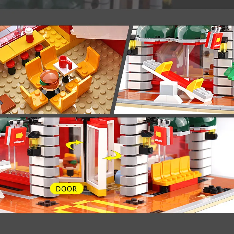 Конструктор Yeshin SD6901 уличный игрушки для строительства MOC американский магазин