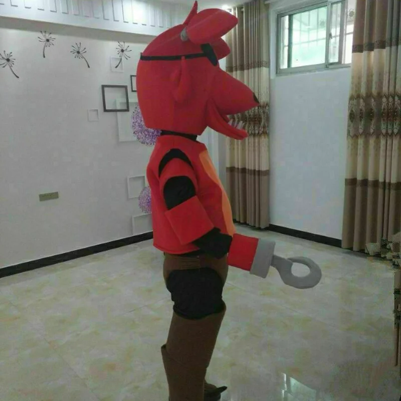 

Happy Carnival Mascot Halloween Cartoon Pirate Wolf Cosplay Performance Costume Adult Use Birthday Party Advertising Parade Set