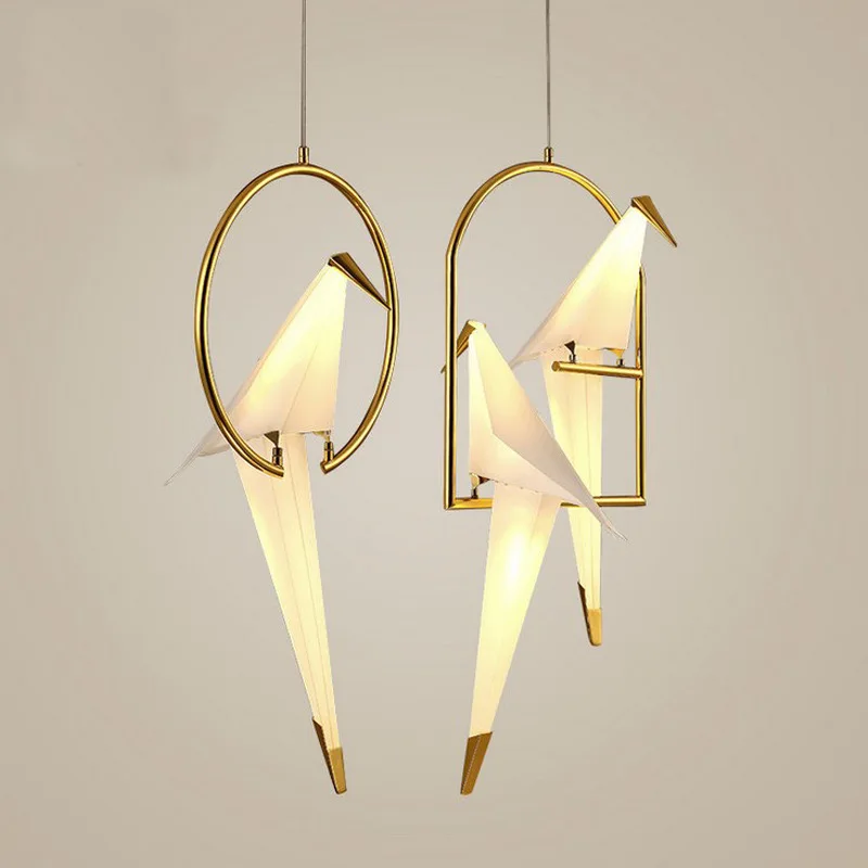 

Nordic Modern Chandelier Living Room Lamp Creative Bird Lamp Bar Floor Wall Lamp Table Led Bird Light Kitchen Lights Hanging