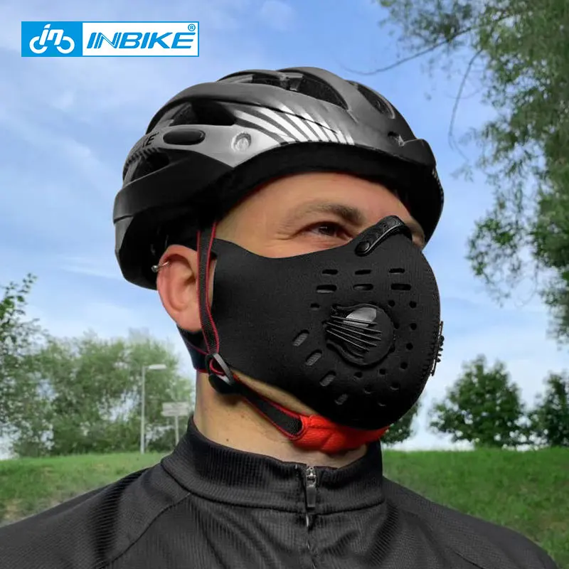 INBIKE PM2.5 Респиратор маска для бега фитнес-Тренировка Спортивная тушь для ресниц страйкбол велосипедный рот муфельные велосипедные маски для лица