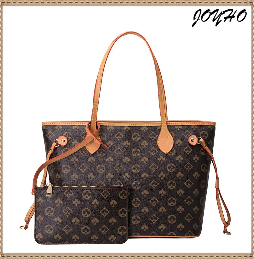 

Women's Bag Designer Bags Famous Brand Woman 2 Pcs/Set Composite bags Female Leather Handbag Shoulder bag Purse Wallet Sac Bols