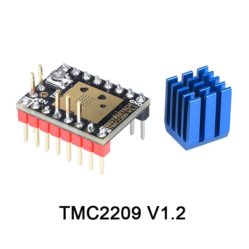 BIGTREETECH TMC2209 V1.2 Драйвер шагового двигателя TMC2208 UART 2.8A 3D-принтеры Запчасти TMC2130 TMC5160 для СКР V1.3 V1. 4 мини E3 - Цвет: TMC2209