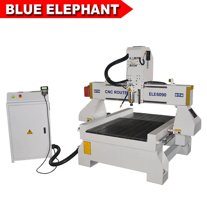 Японский серводвигатель и драйвер ELE 6090 cnc маршрутизатор с европейским