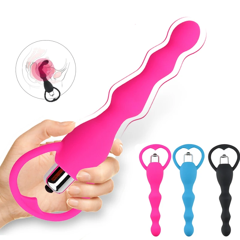 Anal Vibrator Sex Toys for Women Prostate Massage beads Vibrators Lesbian Masturbator dildo Sexy erotic suits QQGS69 | Тематическая