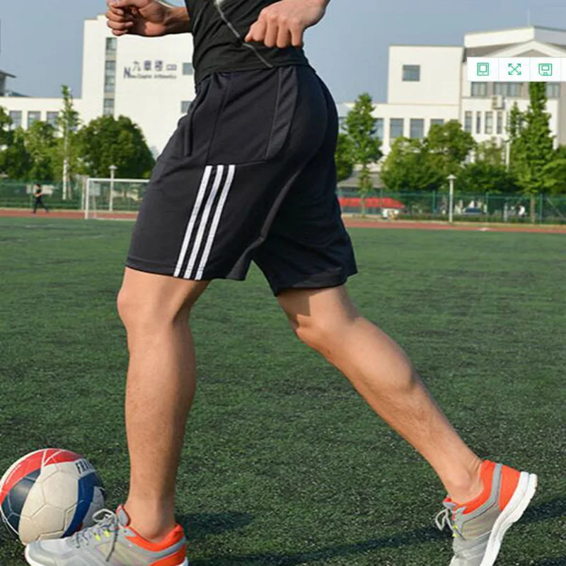 

Summer New Gym Mens Sport Running Shorts Quick Dry Stripes Workout Short Pants GYM Wear Men Soccer Tennis Training Beach Shorts