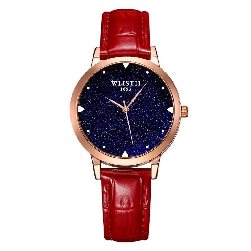 

Bright Starry Sky Watch Women's Fashion Trend Waterproof Douyin Online Influencer 2021 New Simple Casual Female Student Watch