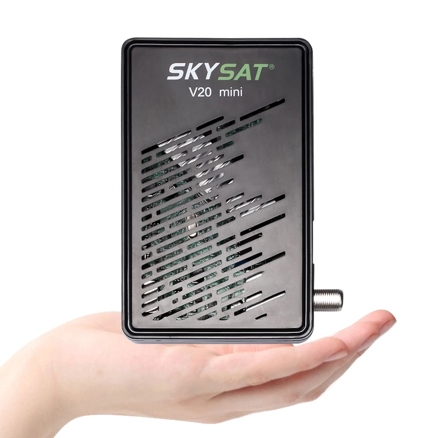 SKYSAT V20 мини H265 спутниковый ресивер DVB-S2 HD ACM CS Cline CCCam Newcamd RJ45 WiFi Powervu Biss m3u Xtream IPTV декодер